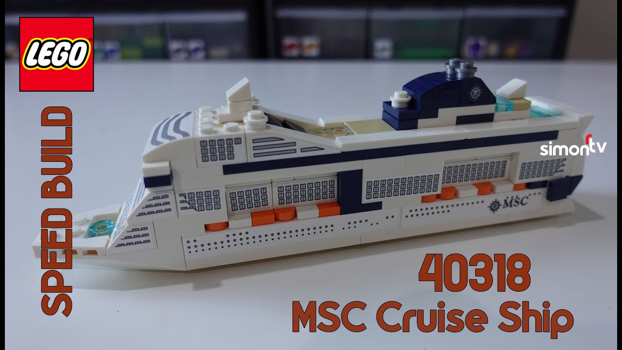 レゴ　LEGO MSCベリッシマ　クルーズ 40318　限定レゴ LEGO Promotional: Msc Cruises (40318) for sale online | eBay