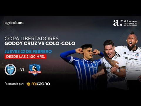 GODOY CRUZ VS COLO-COLO - COPA LIBERTADORES – SEGUNDA RONDA (IDA) - 22 FEBRERO 2024
