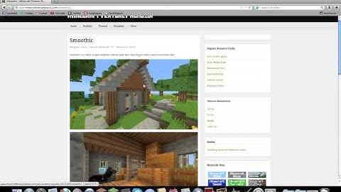 Minecraft: How to Download Texture Packs on Mac OS X