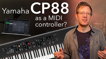 Can I use the Yamaha CP88 as a MIDI controller?