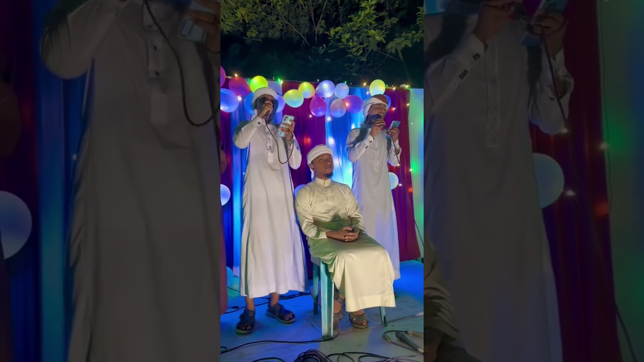 তাওহিদ জামিলকে সামনে রেখে বিয়ের গজল গাইলো কলরব শিল্পীরা । Tawhid Jamil
