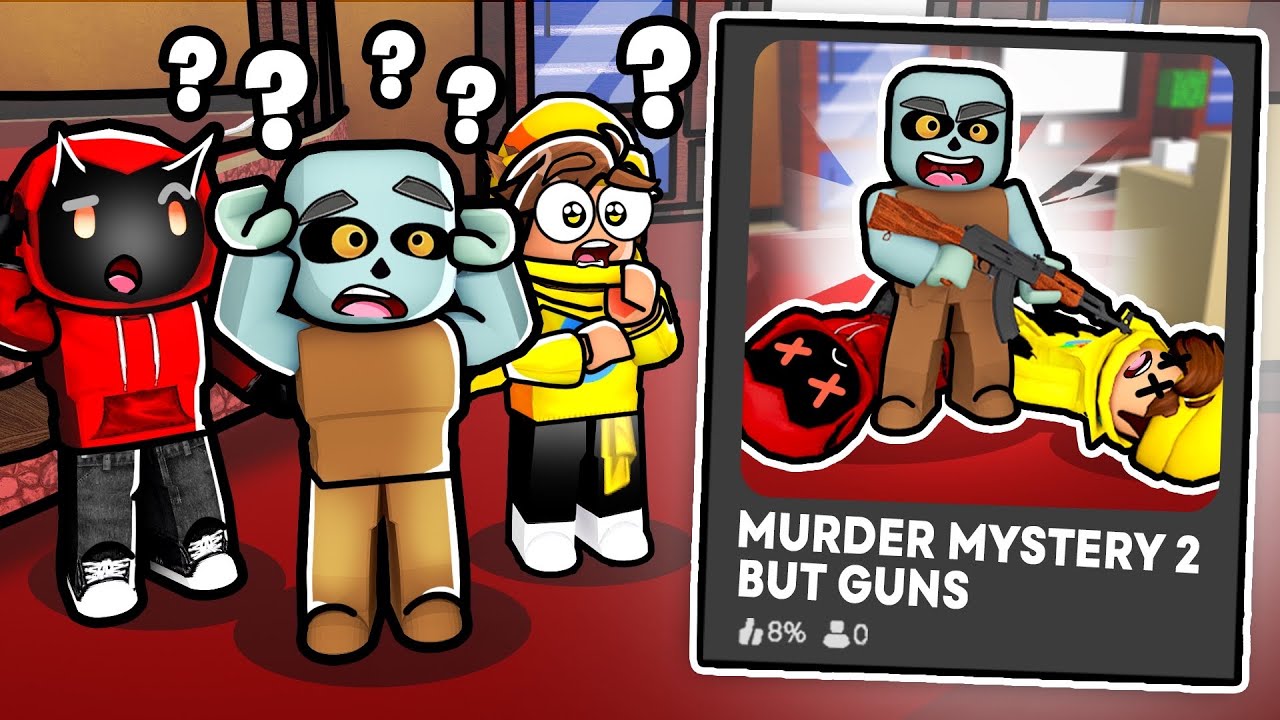 We Played FAKE MURDER MYSTERY 2 Games In ROBLOX - YouTube