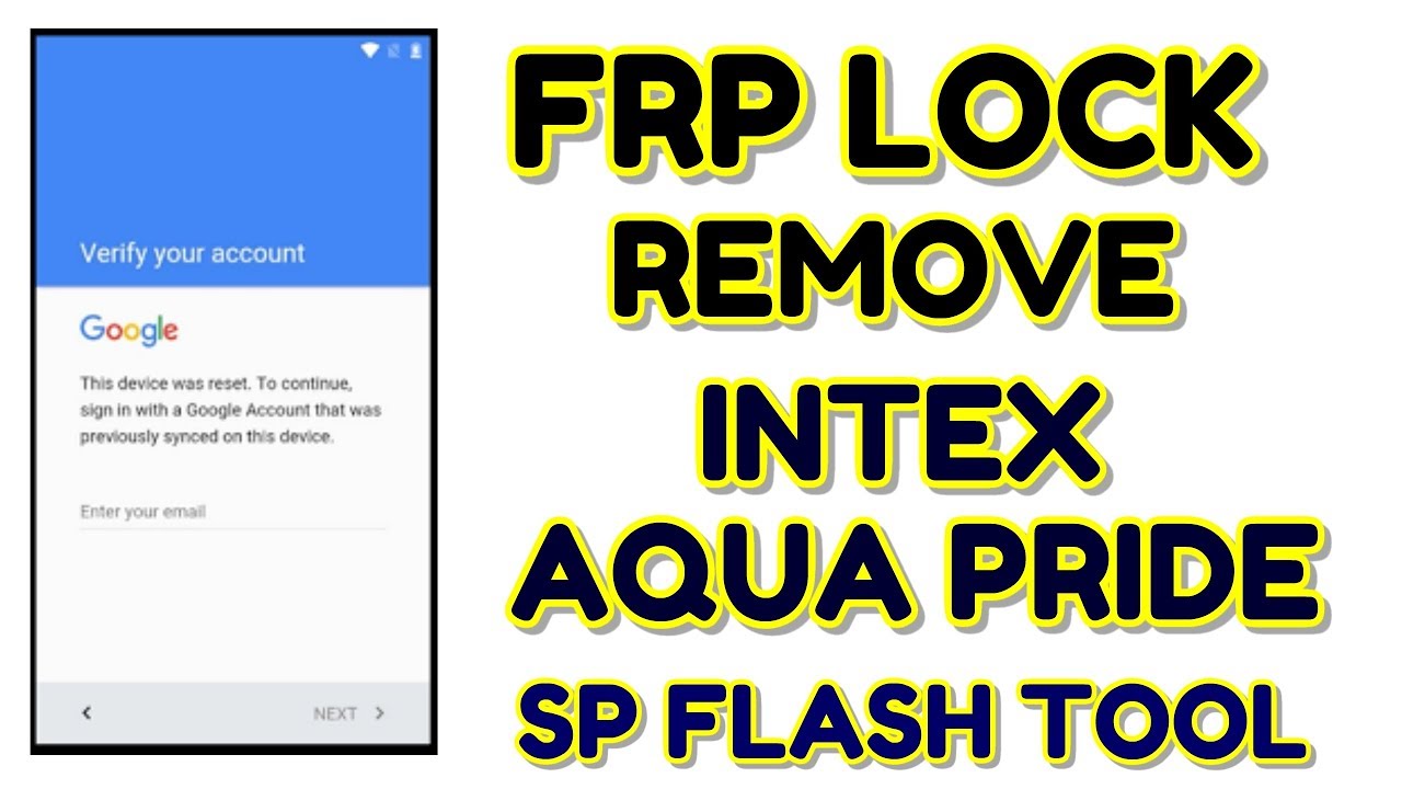 Intex Aqua Pride FRP Lock Remove