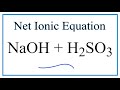 Spectator Ions and Chemical Reactions