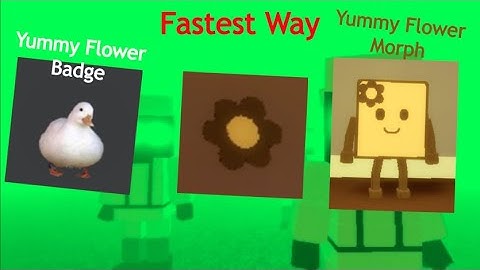 Piggy RP [W.I.P] How To Get Yummy Flower Badge and Morph *Fastest Way*