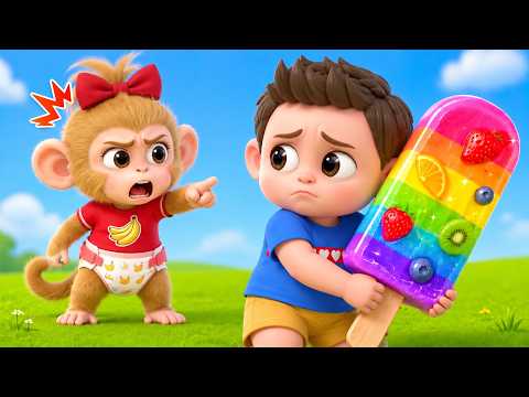 Sharing is Caring Song | Should You Share Popsicle with Friends? | Good Manners Song | Bum Bum Kids