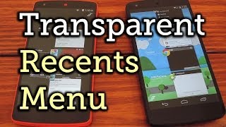 Show Live Wallpapers in Your Recent Apps Menu - Nexus 5 + Other Nexus Devices [How-To] screenshot 1