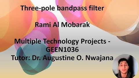 Overview of Bandpass Filter Design