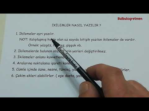 Türkçe - İkilemeler