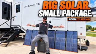 RV solar made easy - Jackery Explorer 5000