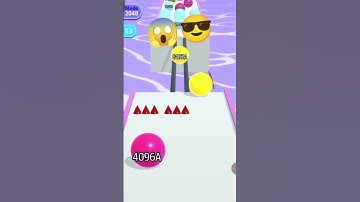 Ball Run 2048 - Gameplay Walkthrough Part 210B Infinity Mode New Best Record 4096AN (iOS, Android)