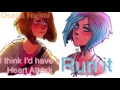 Nightcore Just Like A Heart Attack Switching Vocals 