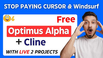 Optimus Alpha + Cline (Full Setup) : This FREE AI Coding Agent Is INSANE BEATS CURSOR & WINDSURF