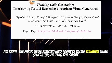 Thinking-while-Generating: Interleaving Textual Reasoning throughout Visual Generation (Nov 2025)