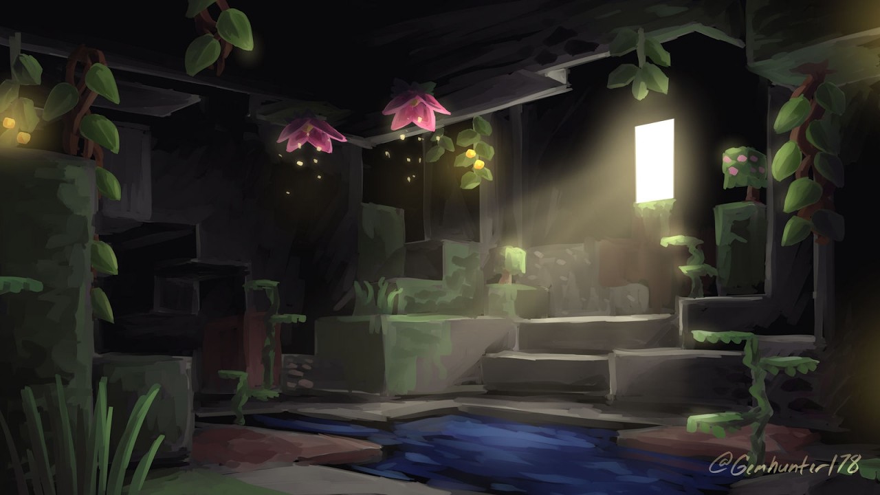 my first time playing minecraft (survival mode)