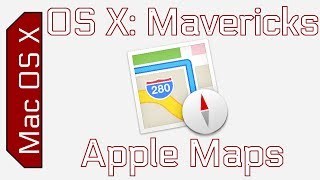 Mac OS X Mavericks Apple Maps (Walkthrough) screenshot 5