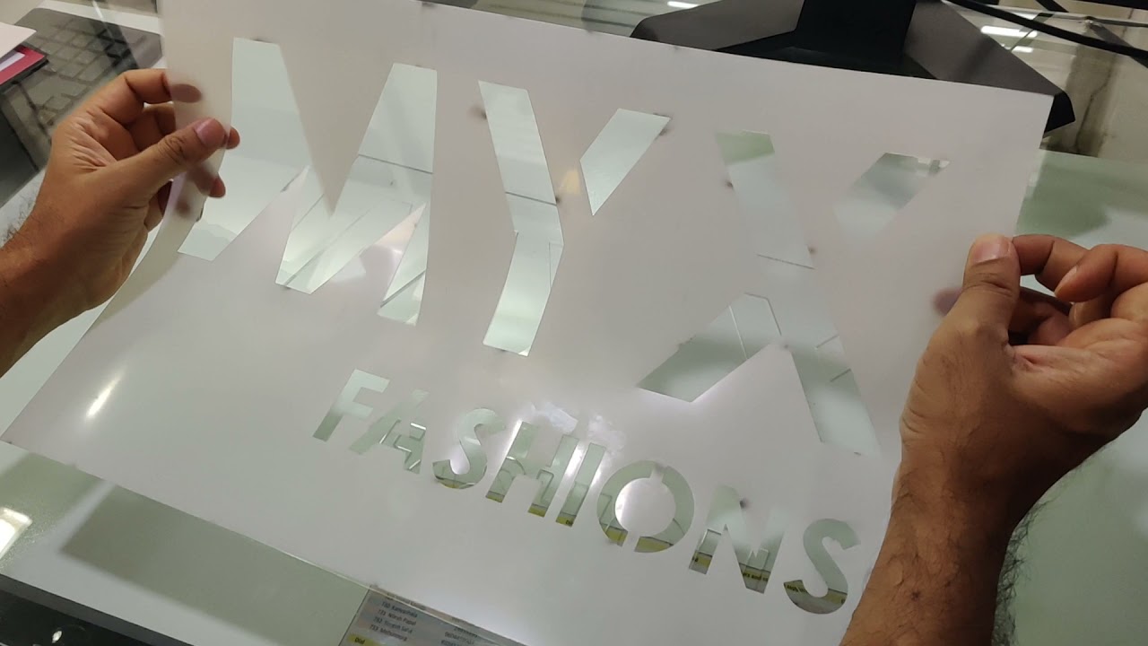 Custom Laser Cut Stencils Material Options YouTube