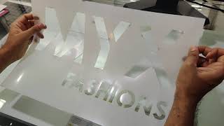 Custom Laser Cut Stencils | Material Options