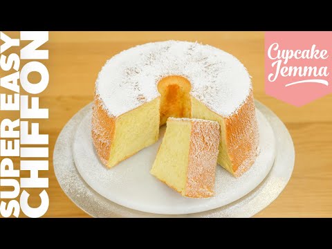 Basic Chiffon Cake Recipe  Cupcake Jemma