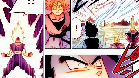 Goku Ultra Instinct VS Beast Gohan Dragon ball super manga chapter 102 dbHakaishen