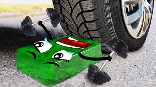 Experiment Car Vs Jelly ,Toothpaste, Coca Cola Crushing Crunchy & Soft Things By Car Woa Doodland