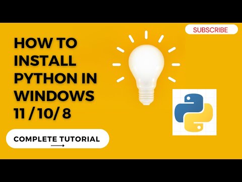 python install | python download | Installing Python in win 11/10/8 | compatible version | Tutorial