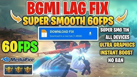 Live Permanent Lag Fix Solution Is Hare In Bgmi/pubg | How To Fix Lag In Bgmi | Lag Fix bgmi/pubg3.3