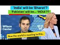 India will be bharat how is the world reacting  karolina goswami