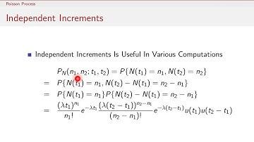 Random Processes - 10 - Poisson Process Properties (Part 2)