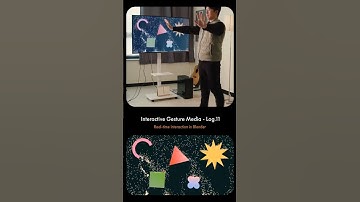 Interactive Gesture Media – Log.11 (Real-time interaction in Blender)