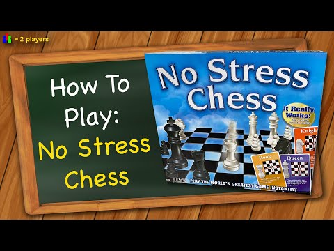 No Stress Chess Game New Learn Chess Board Game Sealed By Winning