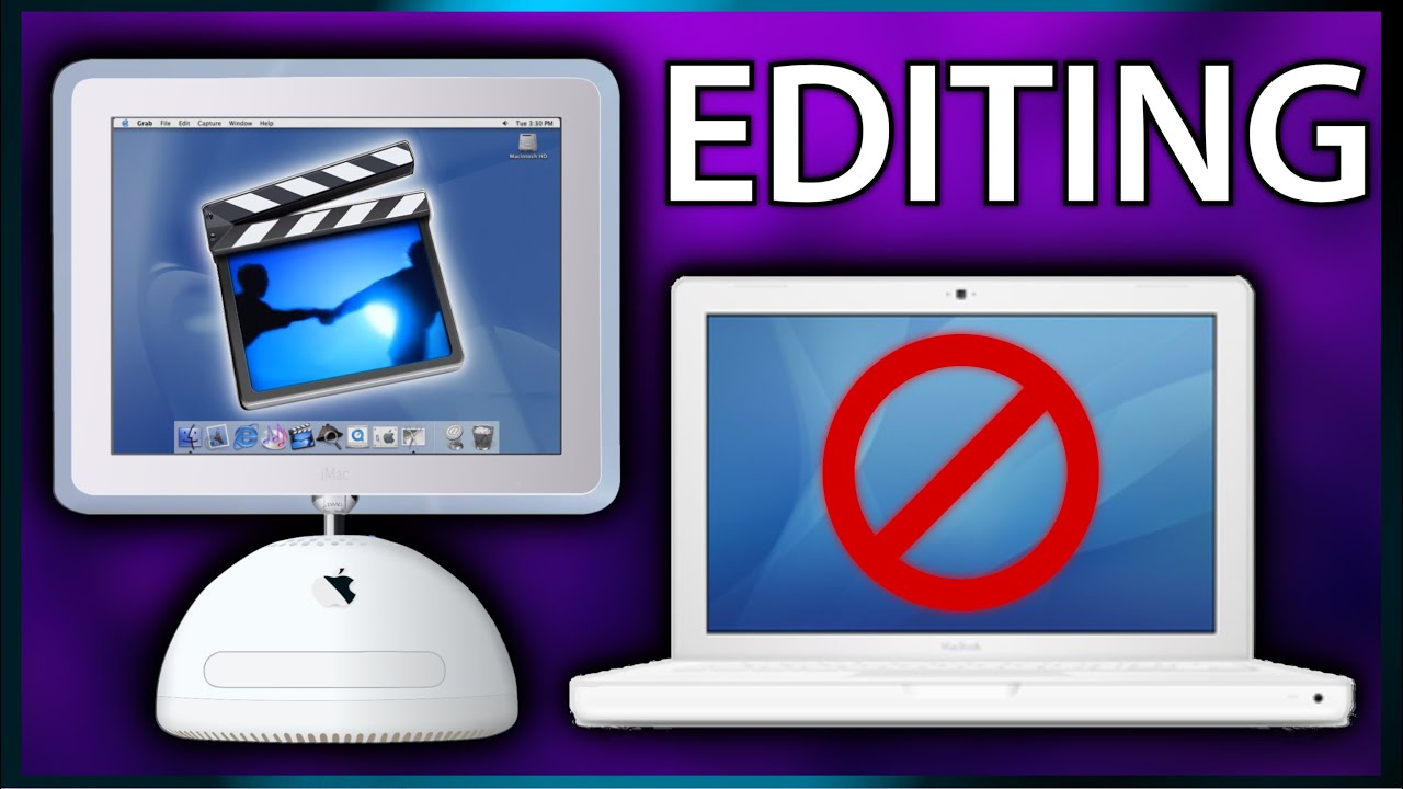 Attempting To Edit On Vintage Macs!