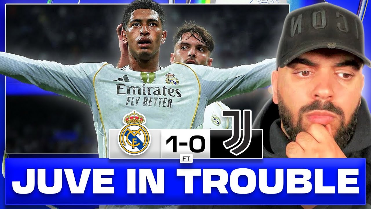 0 побед в 7 играх! Реал Мадрид — Ювентус 1:0. Реакция на матч