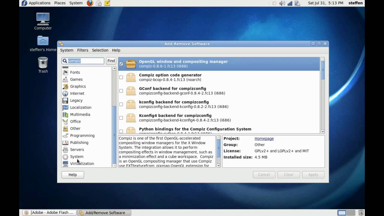 Fedora 13 Overview Gnome Version YouTube