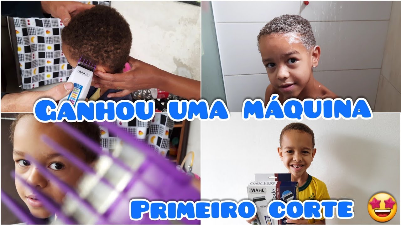 Cortamos O Cabelo Do Ismael M quina WAHL Color Code YouTube