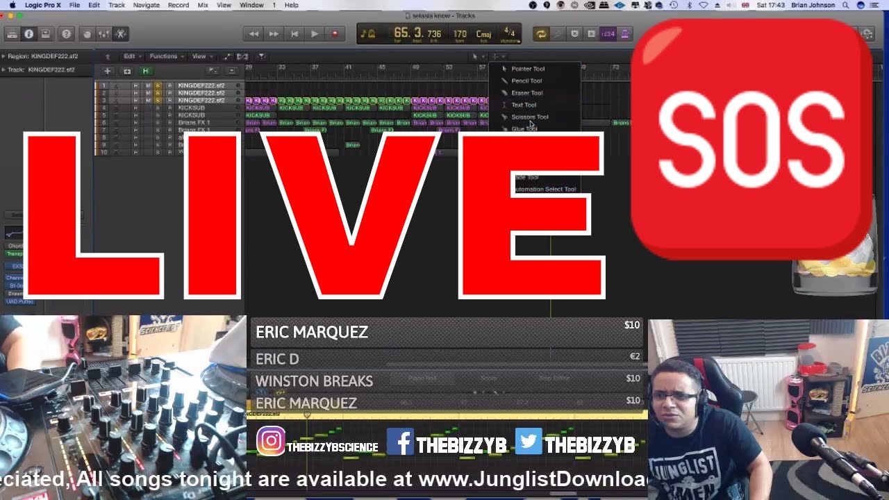 Logic Pro x vs steinberg cubase 9.5 Session Live! Making a Beat