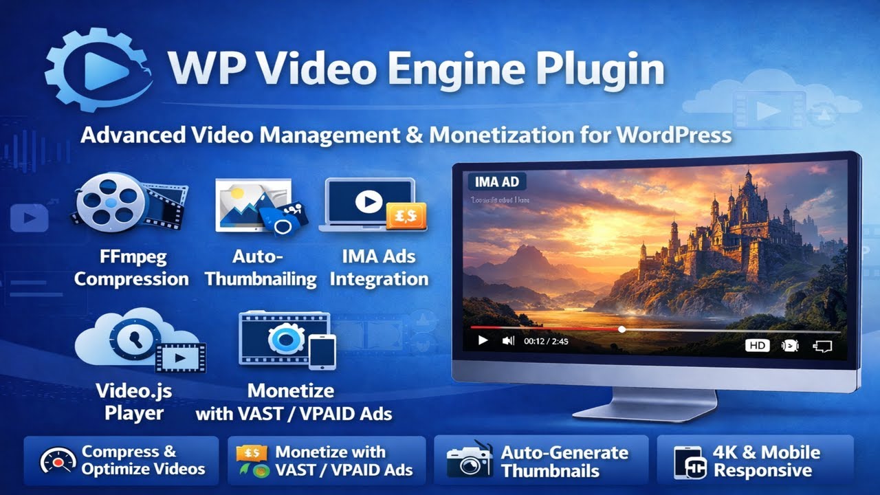WP Video Engine Plugin With Source Code - YouTube