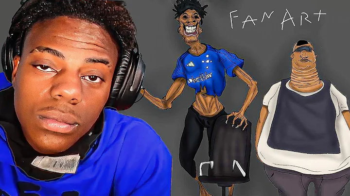 iShowSpeed Reacts to FAN ARTS (Breaks Monitor)