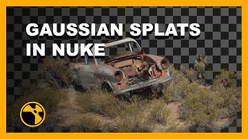 Gaussian Splats In Nuke