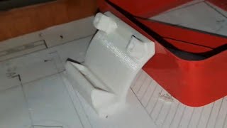 Elevator servo frame (3D-printing).