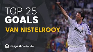 TOP 25 GOALS Ruud van Nistelrooy in LaLiga Santander