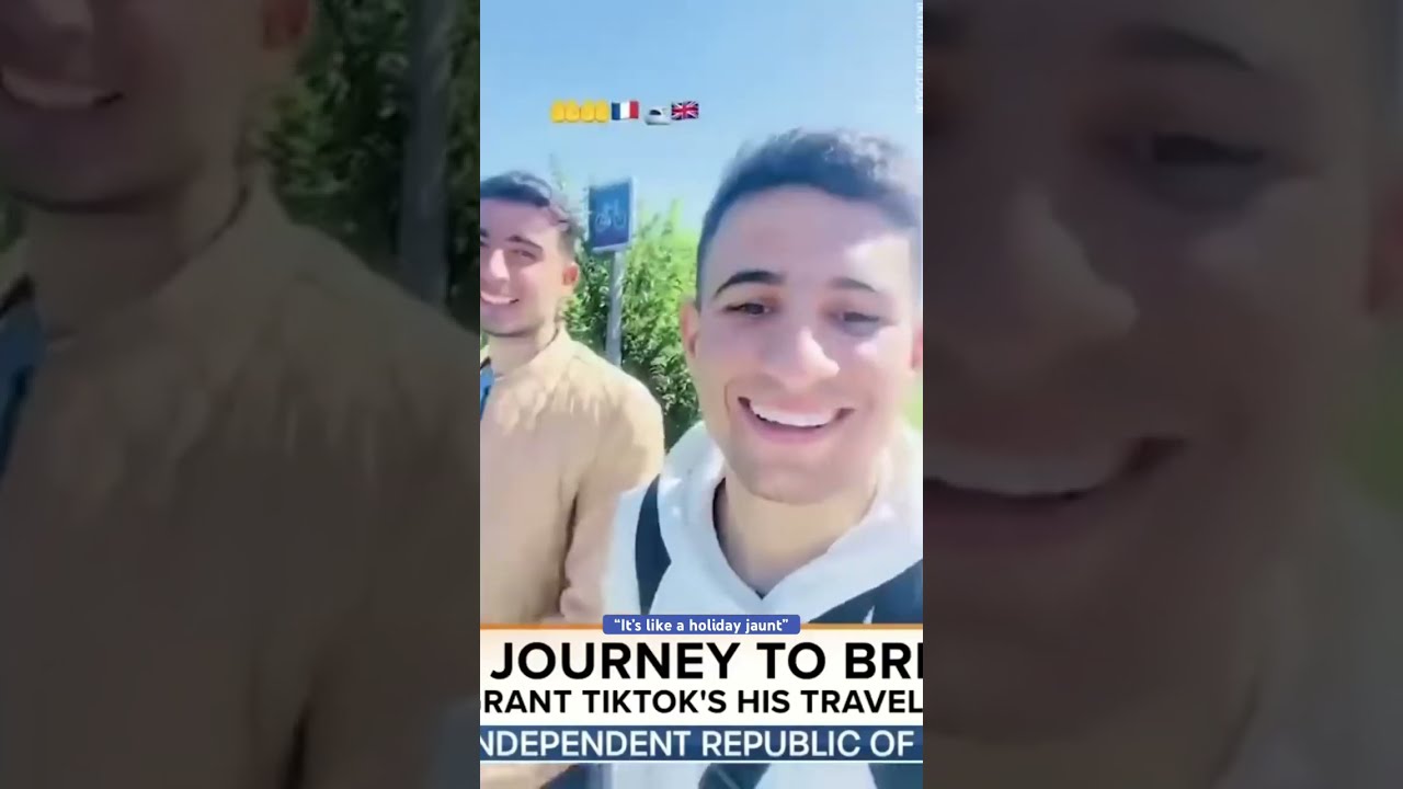 Laughing Migrant TikToks His Travels To Luxury UK Hotel