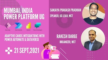 Adaptive Cards and Dataverse Integration using Power Automate and Microsoft Teams - Live Recording