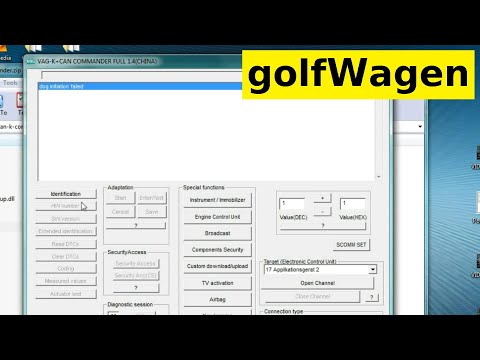 VAG K+Can problem connect