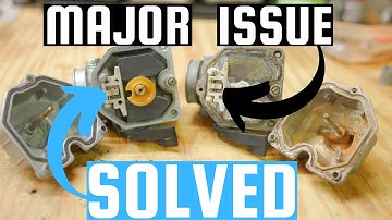 Carburetor Overflow Problem - SOLVED