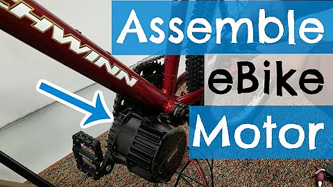 How to Assemble a Bafang Mid Drive Motor to a Bike