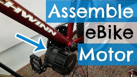 How to Assemble a Bafang Mid Drive Motor to a Bike