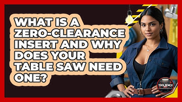 What Is A Zero-clearance Insert And Why Does Your Table Saw Need One? - ToolBench Pros