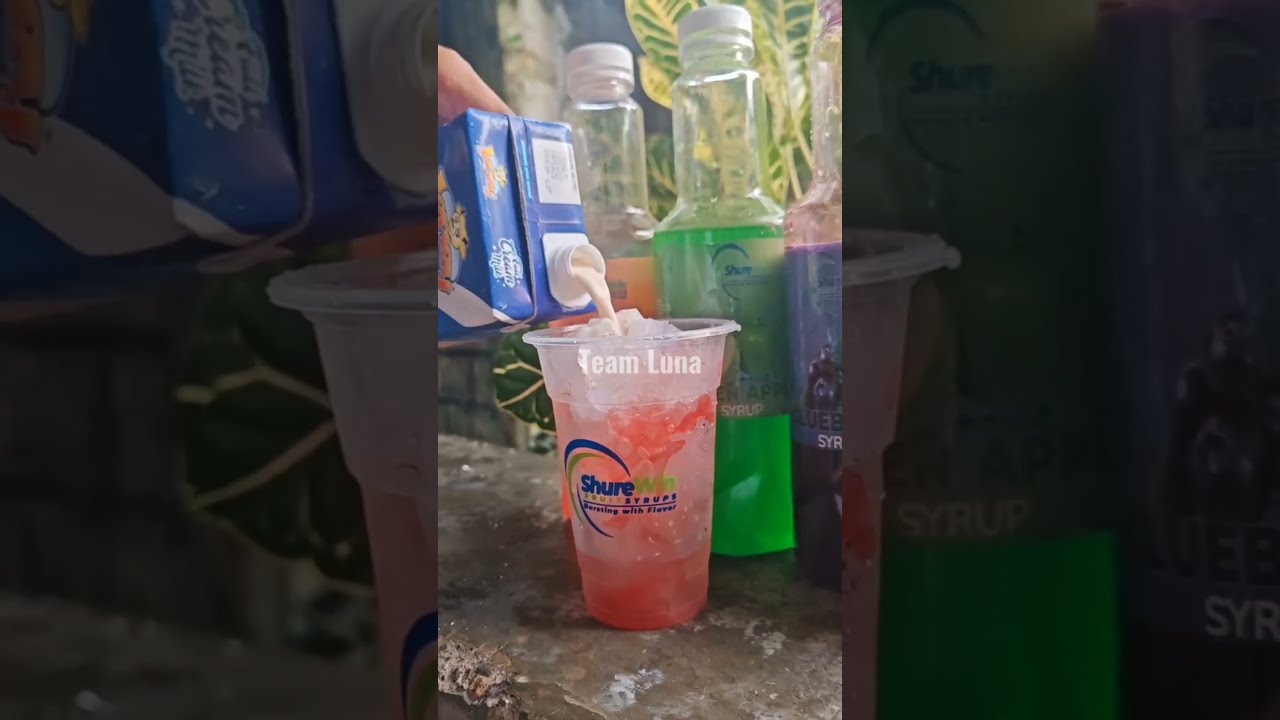 Strawberry Fruity Milk TeamLuna Fyp Negosyoidea Shurewin Fruitsyrup