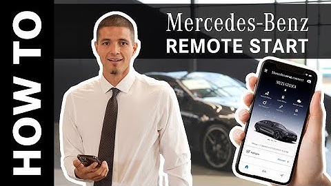 How to Remote Start Your Mercedes-Benz - Mercedes Me Connect